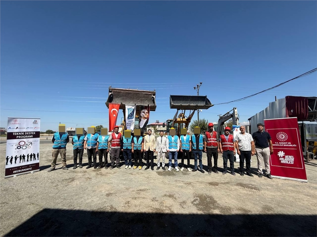 Iğdır DSM’de “İş Makineleriyle Yeni Başlangıçlar” Projesi Hayata Geçirildi